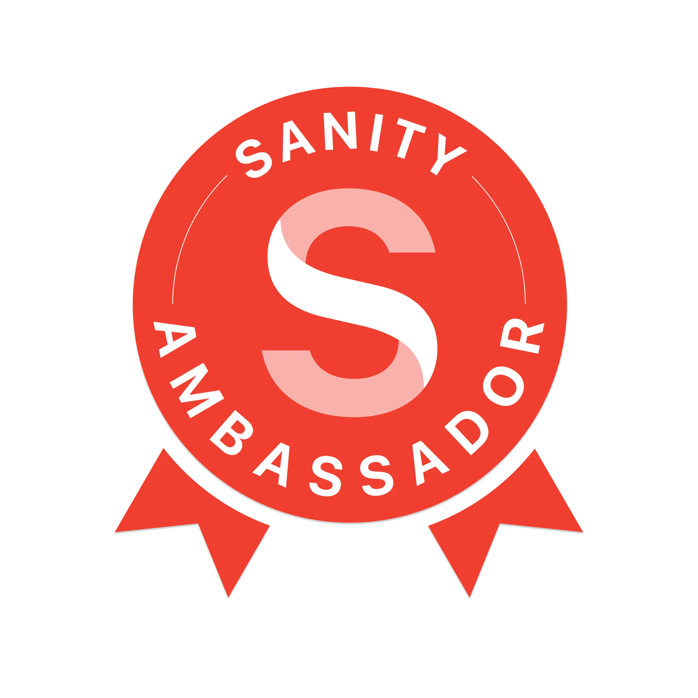 Sanity community ambassador badge