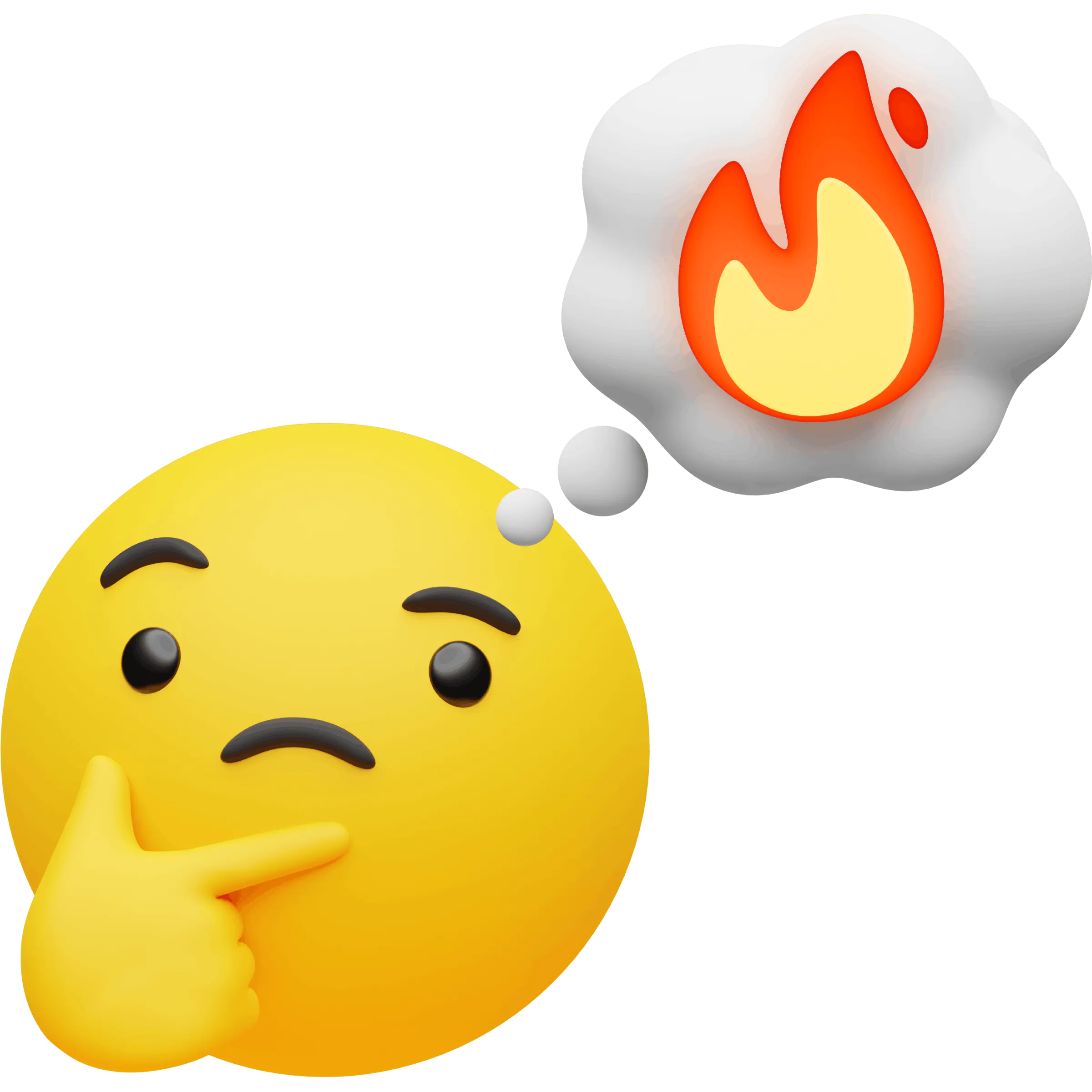 Yellow emoji thinking about how fast Next.js websites can be